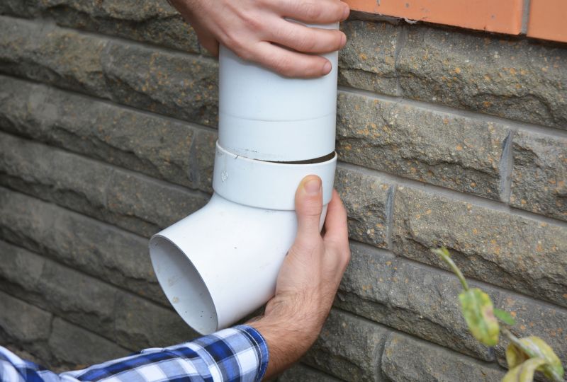 Church Downspout Repair